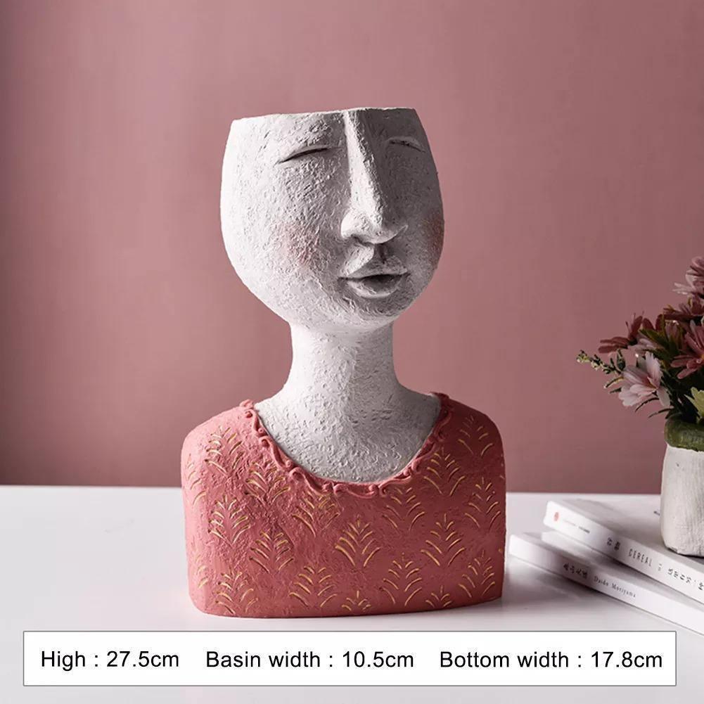 Persona Caricature Sculpture Pot